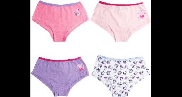 Peppa Pig / Peppa Big Onderbroek - Set van 4 - Maat 110/116