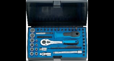 Gedore 1815660 Dopsleutelset Metrisch 1/4 (6.3 mm) 40-delig