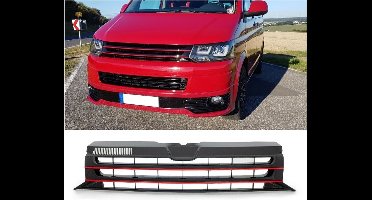 Sport Grill Zonder Embleem Rode Bies strip Caravelle Multivan Geschikt voor Volkswagen Transporter T5 GP