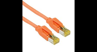 Draka UC900 premium S/FTP CAT6a 10 Gigabit netwerkkabel / oranje - 1 meter
