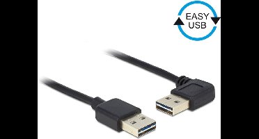 DeLOCK 3m USB 2.0 A m/m 90°