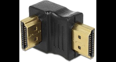 Delock - Adapter HDMI Stecker - HDMI Stecker 90° unten