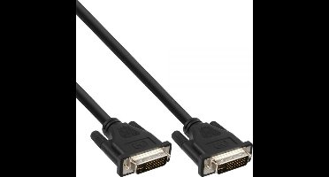 DVI-I Dual Link monitor kabel / zwart - 5 meter