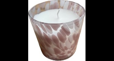 kaars - kaars in glas - decoratie woonkamer - woonaccessoires