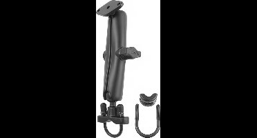 RAM Mount Handlebar U-Bolt Double Ball Mount Camera, Mobiele telefoon/Smartphone, Navigator Zwart Actieve houder
