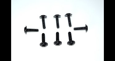 Absima 1230223, Schroevenset, Zwart