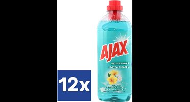 Ajax Mediterrean Lagoon Allesreiniger (Voordeelverpakking) - 12 x 1 l