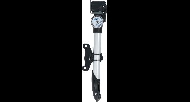 Dresco Mini Pomp met Manometer 29,6cm - Fietspomp