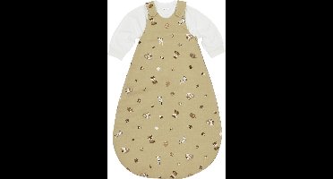 Meyco Baby Forest Animals baby slaapzak rond tweedelig - sand - 68/74 - 2.5 TOG