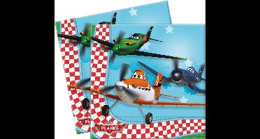 Planes servetten 33x33cm - Feestartikelen
