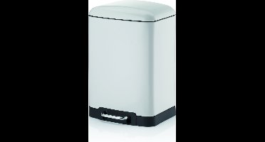 Afvalemmer RVS Wit, 12 L - Kela | Davino