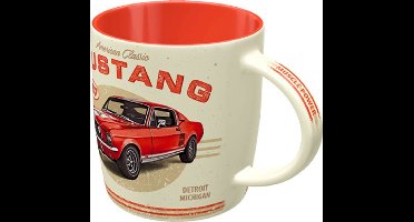 Mok Ford Mustang GT 1967 Rood