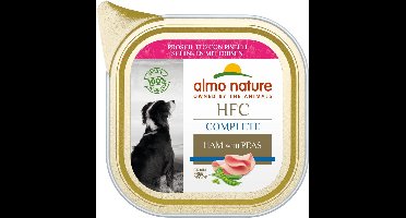 20x Almo Nature HFC Complete ham met erwten natvoer hond 85 g