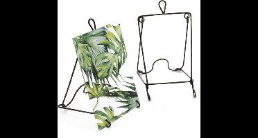 Foto Metalen frame - 8,5 x 15 x 11 cm - Kaarten hoder - 4 stuks