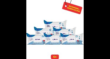 6x Molicare Skin Vochtige Doekjes - 6x 50 stuks - Voordeelverpakking!