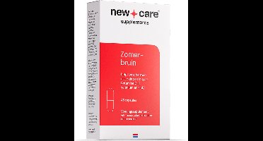 New Care Zomerbruin - zonbescherming - 45 capsules - vegan