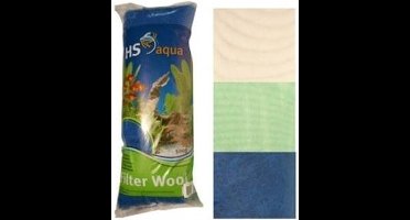 HS Aqua Filterwatten Blauw 250 Gram