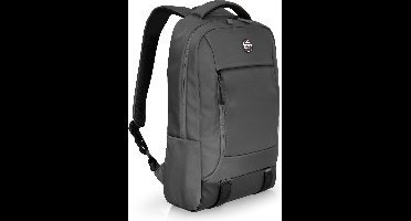 Port Designs Torino II - Laptop Rugzak - tot 16 inch - Polyester - Spat Waterdicht - 15L - Grijs