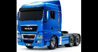 1:14 Tamiya 56370 RC MAN TGX 26.540 Truck 6X4 - Light Metallic Blue RC Plastic Modelbouwpakket