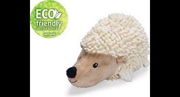 Beeztees Eco hondenknuffel egel Ittie - Hondenspeelgoed - zonder piep