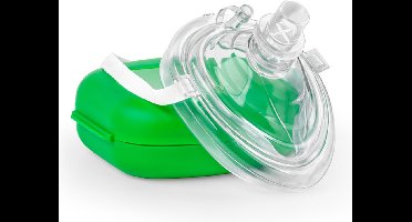 Defisign beademingsmasker hardcase met zuurstof inlaat