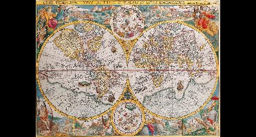 Ravensburger puzzel Wereldkaart 1594 - Legpuzzel - 1500 stukjes
