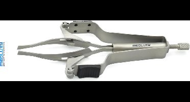 MEDLUXY® - Automatische Epileer Pincet - 10 cm - 4mm - klemkracht instelbaar - AP0011 (epileerpincet , automatic tweezer)