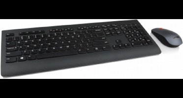 Lenovo Essential Draadloos toetsenbord en muis Universeel QWERTY Zwart