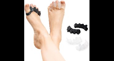 Tenenspreiders voor ontspanning en sport Toelax InnovaGoods 4 Stuks