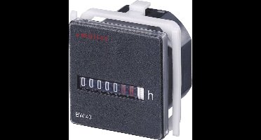 Müller BW 40.18 230V 50Hz Bedrijfsurenteller Roltelwerk