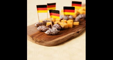 100x Cocktailprikkers Duitsland - Hapjes Cocktail Tapas Zomer Terras EK / WK Voetbal