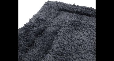 *** Badmat 50x80cm Badkamer - Luxe Antraciet Mat voor Douche en WC - Warme voeten - van Heble® ***