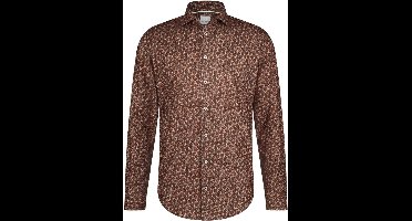 Blue Industry shirt print bordeauxrood