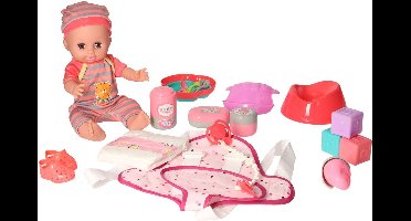 Deluxe Poppenset Buikdraagtas