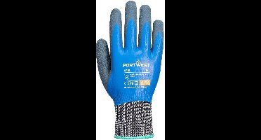 Portwest Vloeistofdichte High Risk Snijbestendige Handschoen - Blauw - XXL