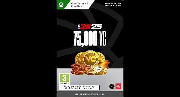 NBA 2K25: 75,000 Virtual Currency Pack - Xbox Series X|S/Xbox One - In-Game Tegoed