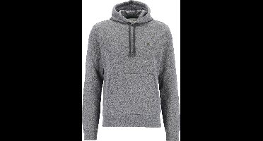 Lacoste heren hoodie sweatshirt - zwart met wit melange - Eclipse Jaspe
