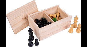 Engelhart Schaakstukken No. 3 – Verzwaarde Luxe Set met Lood & Vilt – Koning 82 mm – Professionele Speelkwaliteit- Intelligentie spel