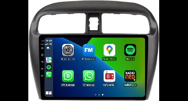 Carplay autoradio voor Mitsubishi Space Star | 2013 t/m 2024 | Android 13 | Draadloos Apple Carplay & Android Auto | 2GB + 32GB | 8-Core processor | Davilon | 2025 model | 2012 2013 2014 2015 2016 2017 2018 2019 2020 2021 2022 2023 | Bluetooth & Wifi