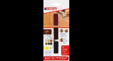 edding 8902/1 Reparatiewas voor houtvloeren blister - kleur: mahoniehout - herstelt kleine mankementen, krassen & butsen