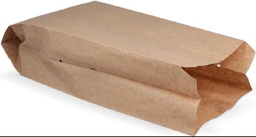 Snackzak Geperforeerd Kraft nr.27 BIO - 1 pond - 1200 stuks