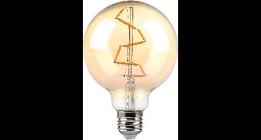 V-TAC VT-2024-N LED Lamp - G95 Bol - E27 Houder - IP20 - Amber - 4W - 350 Lumen - 2200K