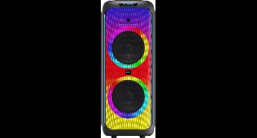 Salora PARTYBOX1200 - Party Speaker - Box - Partybox - Boombox - 1200 watt - LED verlichting