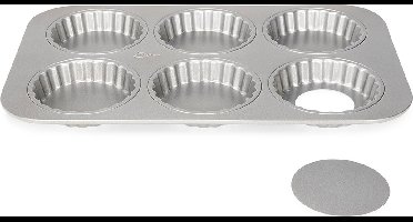 Patisse Mini quichevorm - met losse bodems - Ø 10 cm