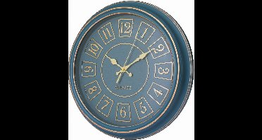 klok - wandklok - Klassiek traditioneel ontwerp - wandklok met duidelijke - 35 cm - groen