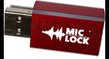 Mic-Lock USB-A to USB-C Secure Charger - Veilig en Snel Opladen - Bescherming tegen Juice Jacking Aanvallen - Rood