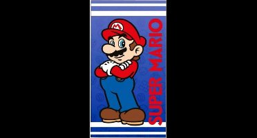 Super Mario Bross Badhanddoek Strandlaken - 70 x 140 cm.