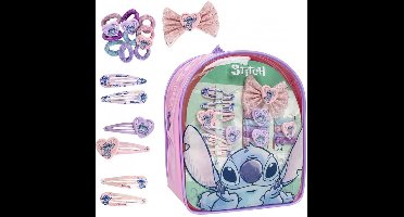 Stitch- schoonheidsset met rugzak, veelkleurig