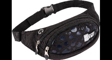 St.Right - heuptas - 30x14x4cm - zwart - kat - poes - crossbody bag