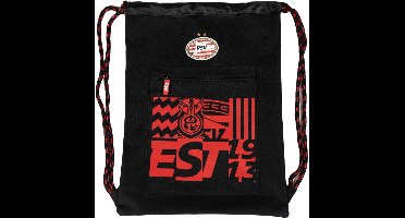 PSV Gymtas Blokken Zwart Rood